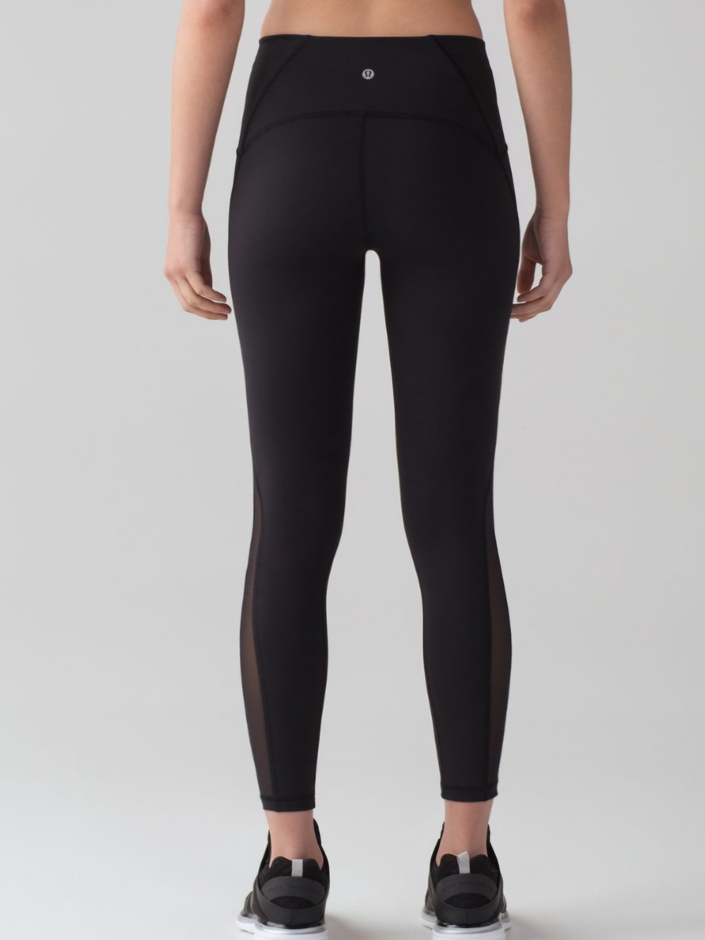 lululemon athletica High-Rise Black Align Pant With Mesh Sides Size 6